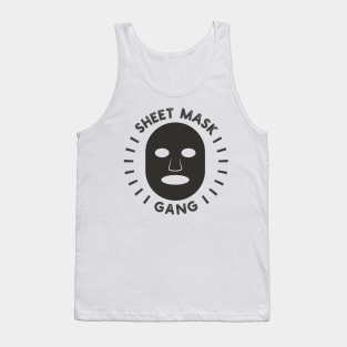 Sheet Mask Gang Design Tank Top